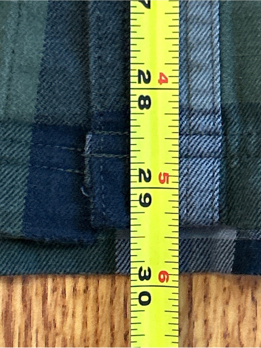 Wrangler All Terrain Gear Square Plaid Button Down Long Sleeve Men's Size XL - Picture 9 of 11